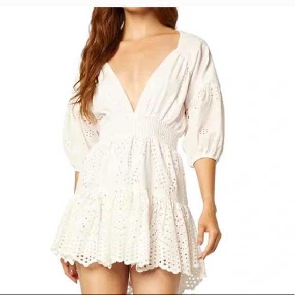 Misa Los Angeles Dresses & Skirts - Misa Los Angeles🔥The Seven Eyelet Dress